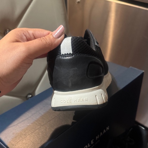 Cole Haan Men's Black Mesh Sneakers - Picture 8 of 8